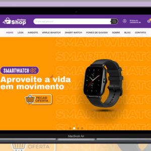 Loja Virtual Woocommerce 100% editável