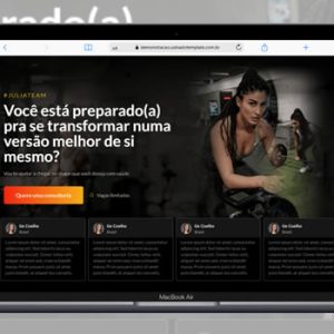 Template langingpage Personal 100% Editável