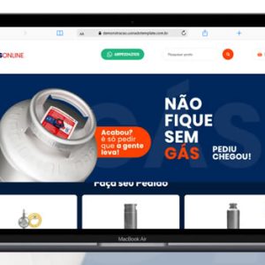 Template Delivery Gás Online Editável