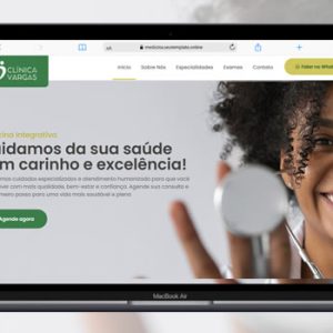 Template Site para Clínicas 100% Editável